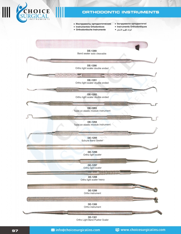 Orthodontic Instruments